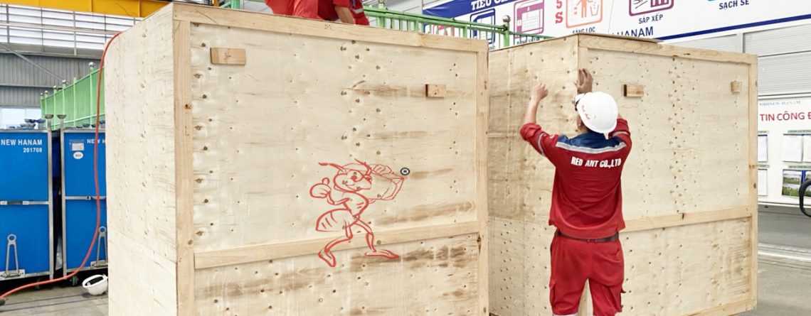 Dịch vụ đóng thùng gỗ thiết bị tại Bình Dương