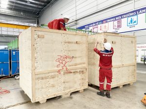 Dịch vụ đóng thùng gỗ thiết bị tại Bình Dương