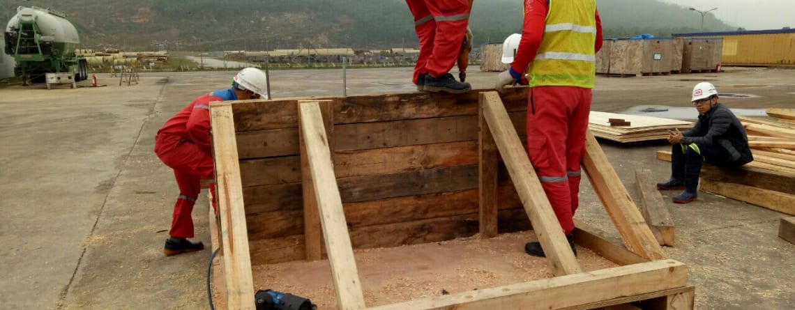 dong goi hut chan khong tai ninh bình